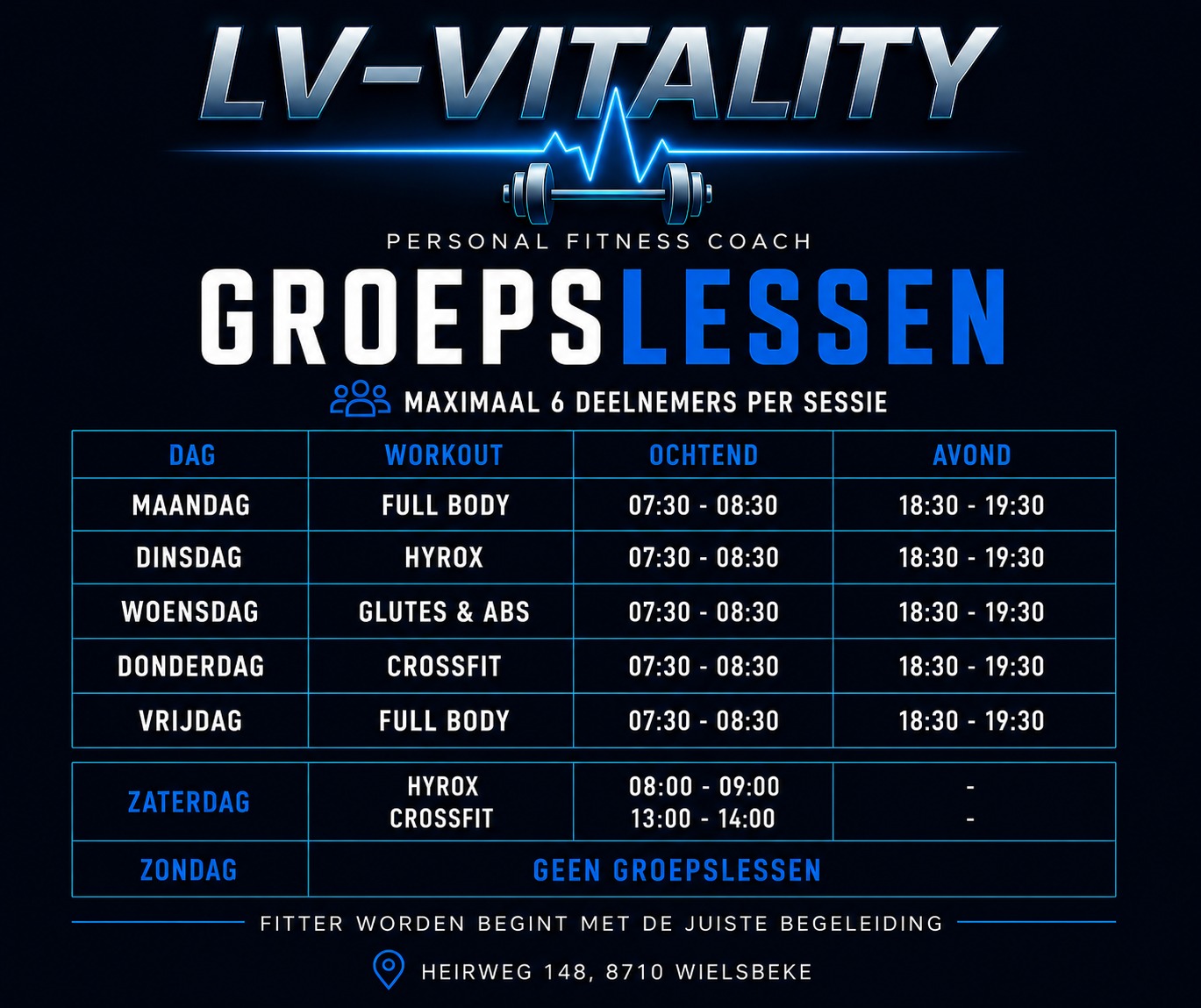groepslessen